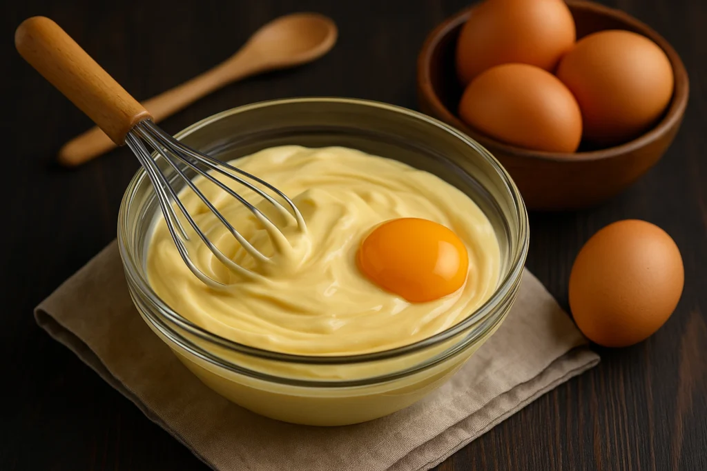 Mayonez ve Soslarda Kıvamı Artırmanın Yolu: Yumurta Sarısı Kullanımı